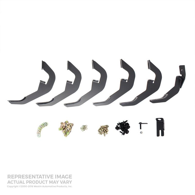 Westin - Westin 2009-2018 Dodge/Ram 1500 Crew Cab PRO TRAXX 6 Oval Nerf Step Bars - Black - Demon Performance
