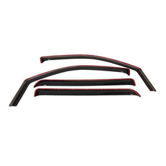 Westin - Westin 2009-2018 Dodge/Ram Crew Cab/Mega Cab Wade In-Channel Wind Deflector 4pc - Smoke - Demon Performance