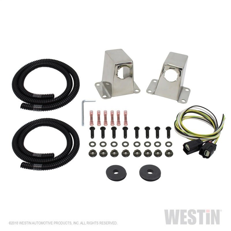 Westin - Westin 2014-2018 Ram Truck/SUV Sensor Relocator - Polished - Demon Performance
