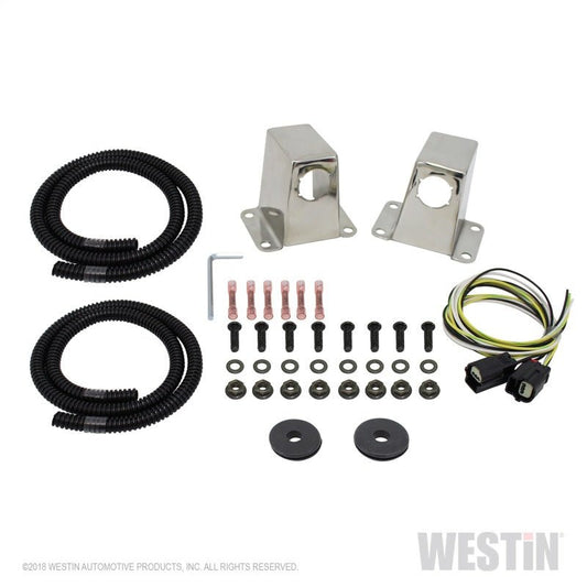 Westin - Westin 2014-2018 Ram Truck/SUV Sensor Relocator - Polished - Demon Performance