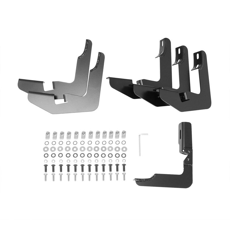 Westin - Westin 2016 - 2018 Nissan Titan XD Crew Cab PRO TRAXX 5 Oval Nerf Step Bars - Black - Demon Performance