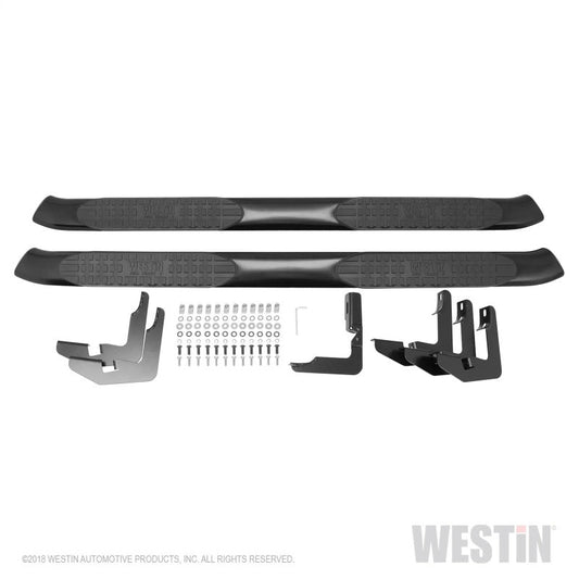 Westin - Westin 2019 Ram 1500 Crew Cab (Excl. 2019 Ram 1500 Classic) PRO TRAXX 5 Oval Nerf Step Bars - Black - Demon Performance