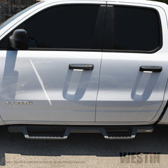 Westin - Westin 2019 Ram 1500 Quad Cab Drop Nerf Step Bars - Textured Black - Demon Performance