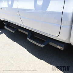 Westin - Westin 2019 Ram 1500 Quad Cab Drop Nerf Step Bars - Textured Black - Demon Performance