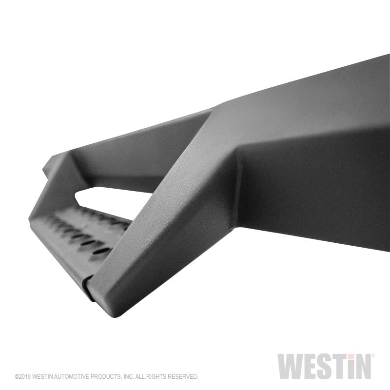 Westin - Westin 2019 Ram 1500 Quad Cab Drop Nerf Step Bars - Textured Black - Demon Performance