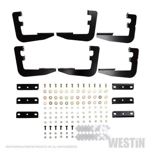 Westin - Westin 2019 Ram 1500 Quad/Crew Cab (Excl. 2019 Ram 1500 Classic) Running Board Mount Kit - Black - Demon Performance