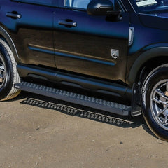 Westin - Westin Grate Steps Running Boards 68 in - Textured Black - Demon Performance