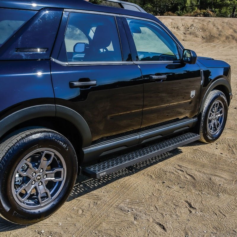Westin - Westin Grate Steps Running Boards 68 in - Textured Black - Demon Performance