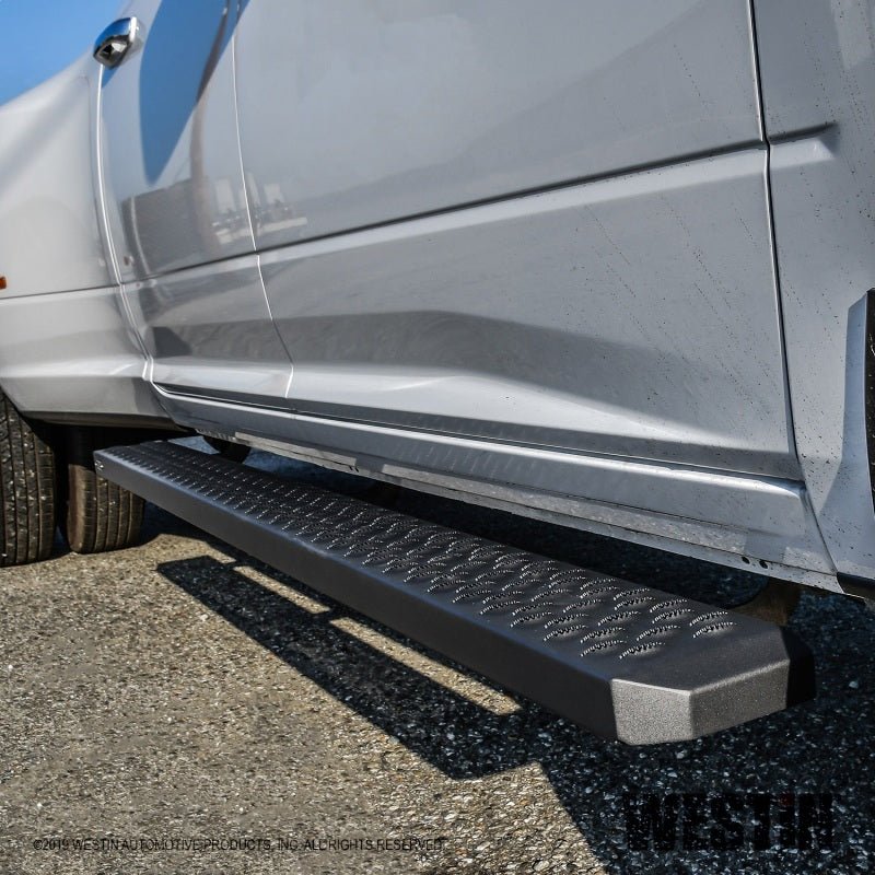 Westin - Westin Grate Steps Running Boards 83 in - Textured Black - Demon Performance