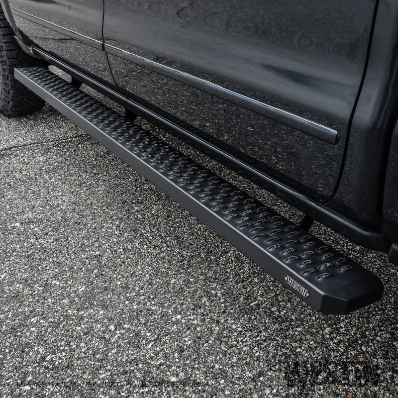 Westin - Westin Grate Steps Running Boards 86 in - Textured Black - Demon Performance