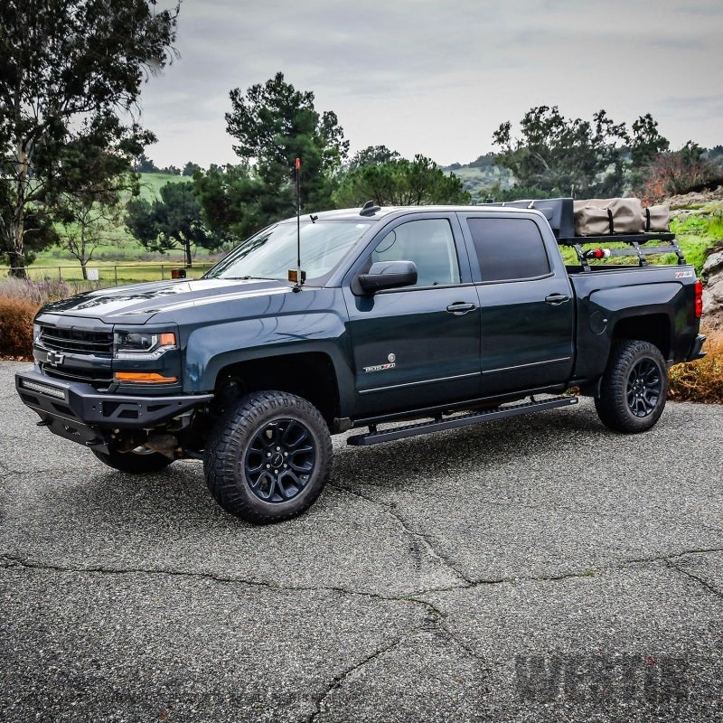 Westin - Westin Grate Steps Running Boards 86 in - Textured Black - Demon Performance