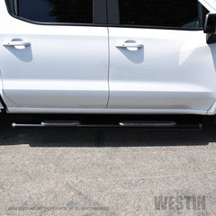 Westin - Westin Premier 4 Oval Nerf Step Bars - 85 in - Black - Demon Performance