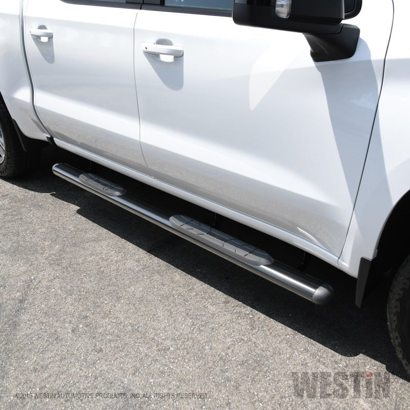 Westin - Westin Premier 4 Oval Nerf Step Bars - 85 in - Black - Demon Performance