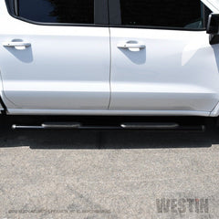 Westin - Westin Premier 4 Oval Nerf Step Bars - 85 in - Black - Demon Performance