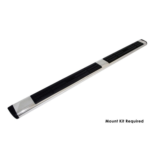 Westin - Westin Premier 6 in Oval Side Bar - Stainless Steel 85 in - Stainless Steel - Demon Performance