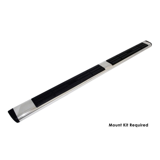 Westin - Westin Premier 6 in Oval Side Bar - Stainless Steel 85 in - Stainless Steel - Demon Performance