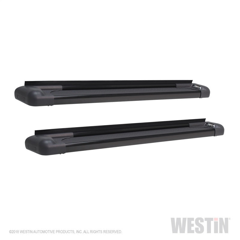 Westin - Westin SG6 Aluminum LED Running Boards 83in - Blk - Demon Performance