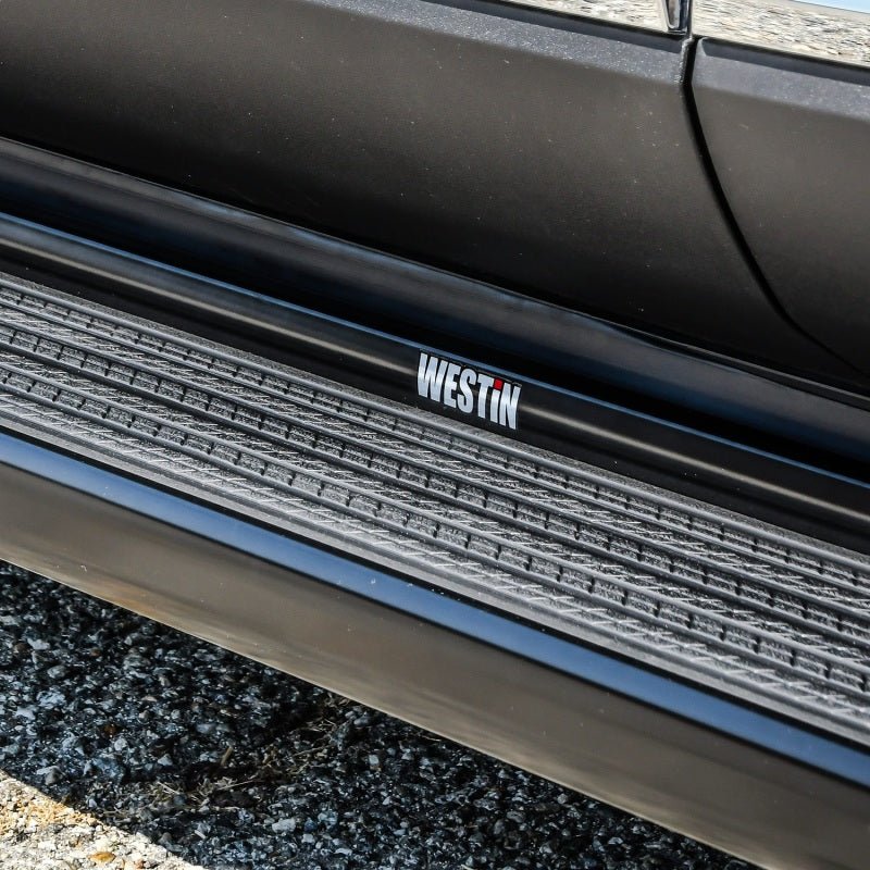 Westin - Westin SG6 Black Aluminum Running Boards 79 in - Demon Performance