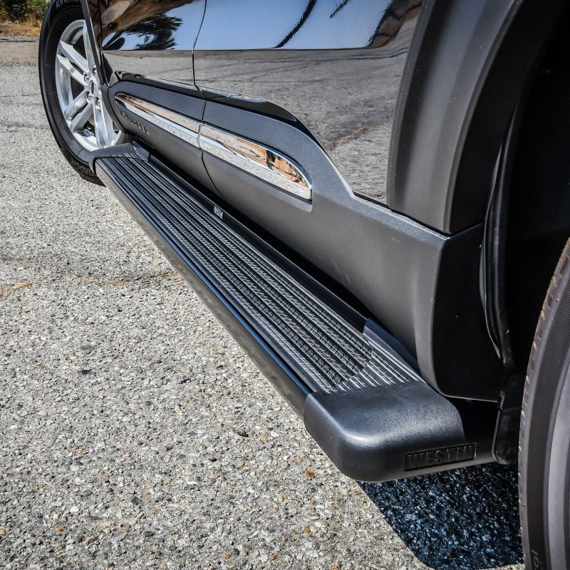 Westin - Westin SG6 Black Aluminum Running Boards 79 in - Demon Performance