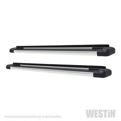 Westin - Westin SG6 Polished Aluminum Running Boards 85.5 in - Demon Performance