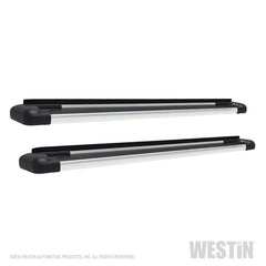 Westin - Westin SG6 Polished Aluminum Running Boards 85.5 in - Demon Performance