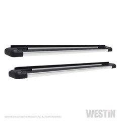 Westin - Westin SG6 Polished Aluminum Running Boards 85.5 in - Demon Performance