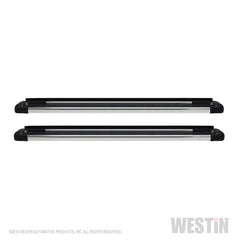Westin - Westin SG6 Polished Aluminum Running Boards 85.5 in - Demon Performance