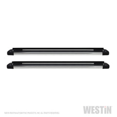 Westin - Westin SG6 Polished Aluminum Running Boards 85.50 in - Demon Performance