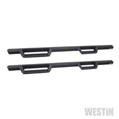 Westin - Westin/HDX 16 - 18 Nissan Titan XD Crew / 17 - 18 Titan Crew Cab Drop Nerf Step Bars - Textured Black - Demon Performance