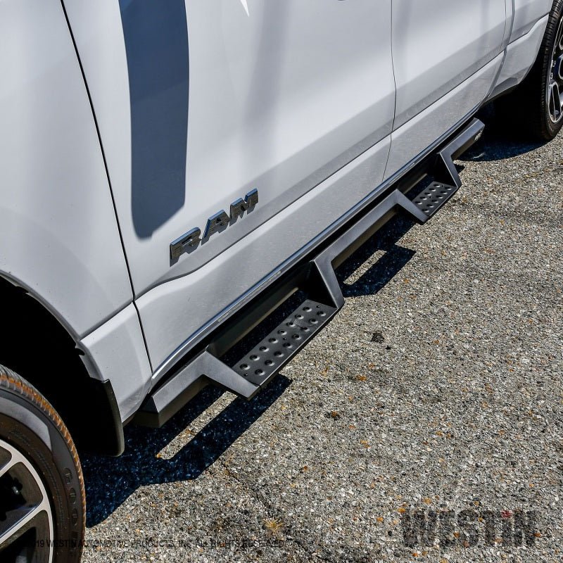 Westin - Westin/HDX 2019 Ram 1500 Crew Cab Drop Nerf Step Bars - Textured Black - Demon Performance
