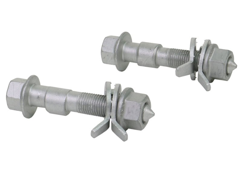 Whiteline - Whiteline 01 - 05 Honda Civic / 02 - 06 Acura RSX Type S / 12+ Subaru BRZ Front Camber Adj Bolt Kit - 16m - Demon Performance