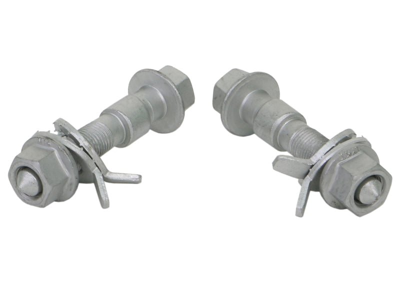 Whiteline - Whiteline 01 - 05 Honda Civic / 02 - 06 Acura RSX Type S / 12+ Subaru BRZ Front Camber Adj Bolt Kit - 16m - Demon Performance