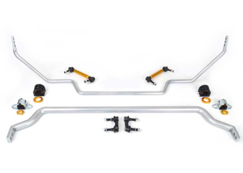 Whiteline - Whiteline 09 - 17 Nissan GT - R (Premium) / 12 - 16 GT - R Black Edition Front and Rear Swaybar Kit - Demon Performance
