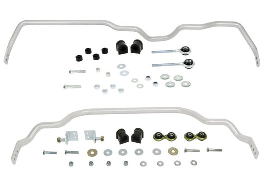 Whiteline - Whiteline 89 - 94 Nissan 240SX Front & Rear Sway Bar Kit - Demon Performance