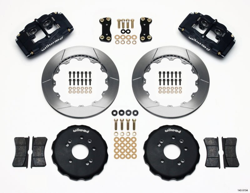 Wilwood - Wilwood FSLI4 Front Hat Kit 13.00in Nissan 240SX - Demon Performance