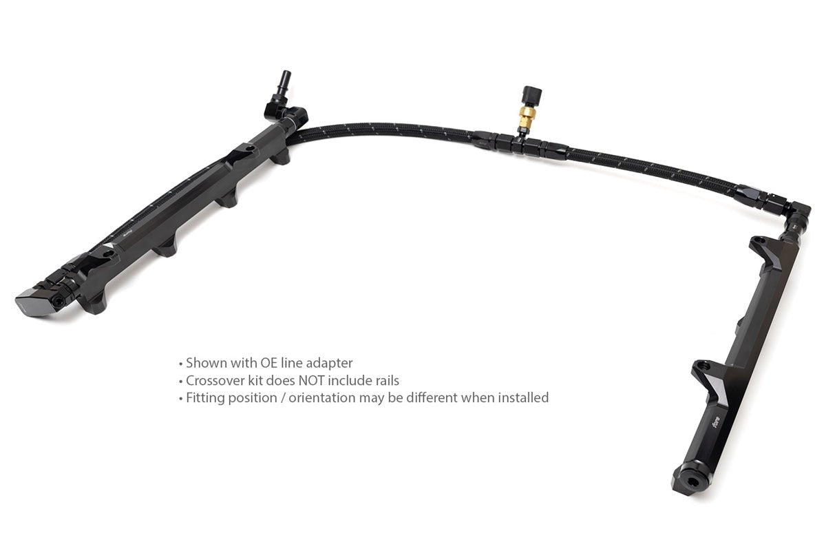 Fore Innovations - WK2 Trackhawk / Durango Hellcat Fuel Rail Crossover and OE Line Adapter Kit - Demon Performance