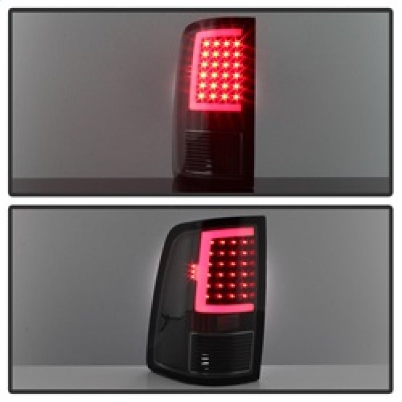 SPYDER - xTune 09 - 18 Dodge Ram 1500 LED Tail Lights - Black Smoke (ALT - ON - DR09 - LBLED - BSM) - Demon Performance