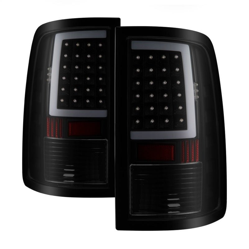 SPYDER - xTune 13 - 18 Dodge Ram 1500 (LED Model Only) LED Tail Lights - Blk Smk (ALT - ON - DRAM13V2 - LBLED - BSM) - Demon Performance