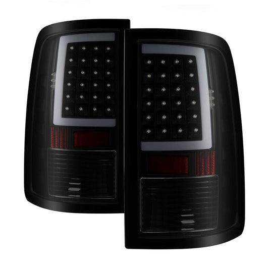 SPYDER - xTune 13 - 18 Dodge Ram 1500 (LED Model Only) LED Tail Lights - Blk Smk (ALT - ON - DRAM13V2 - LBLED - BSM) - Demon Performance