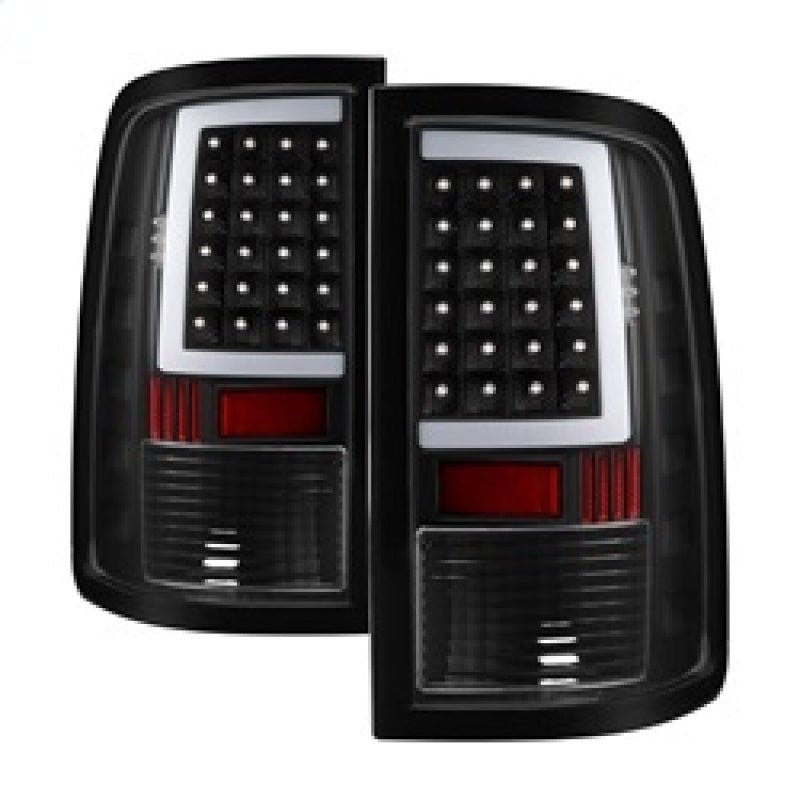 SPYDER - xTune 13 - 18 Dodge Ram 1500 LED Tail Lights - Black (ALT - ON - DRAM13V2 - LBLED - BK) - Demon Performance