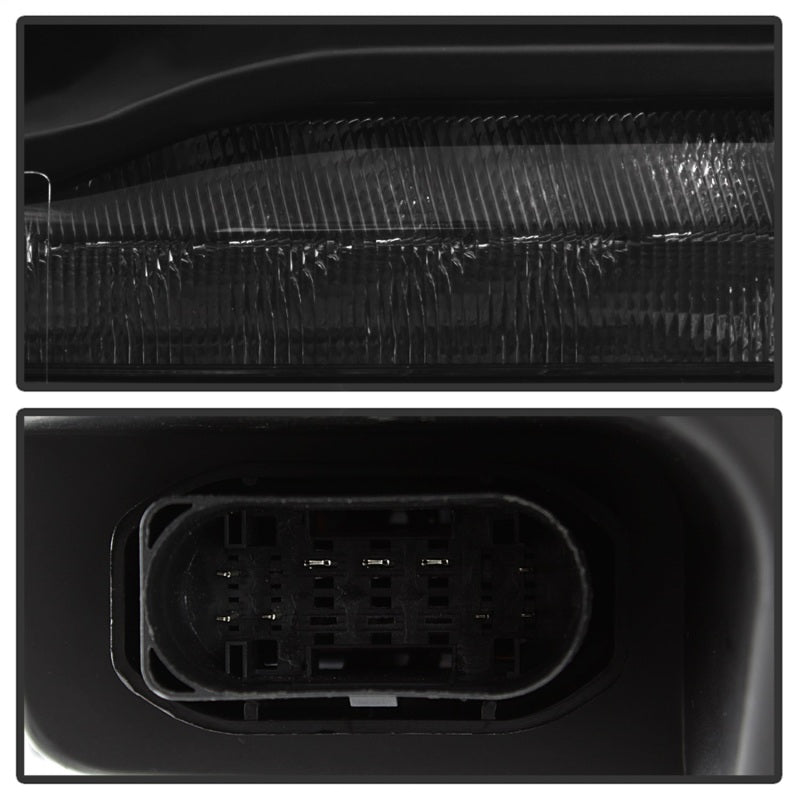 SPYDER - xTune Dodge Ram 13 - 17 ( w/ Factory Projector LED) Projector Headlight - Black HD - JH - DR13 - P - BK - Demon Performance