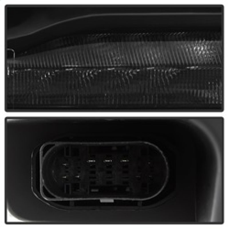 SPYDER - xTune Dodge Ram 13 - 17 ( w/ Factory Projector LED) Projector Headlight - Black HD - JH - DR13 - P - BK - Demon Performance