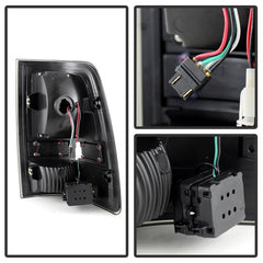 SPYDER - Xtune Dodge Ram 1500 09 - 14 LED Tail Lights Incandescent Model Only Black Smoke ALT - JH - DR09 - LED - BKSM - Demon Performance