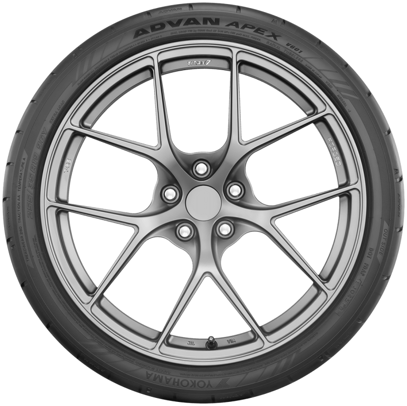 Yokohama Tire - Yokohama Advan Apex V601 Tire - 285/30R19 98Y - Demon Performance