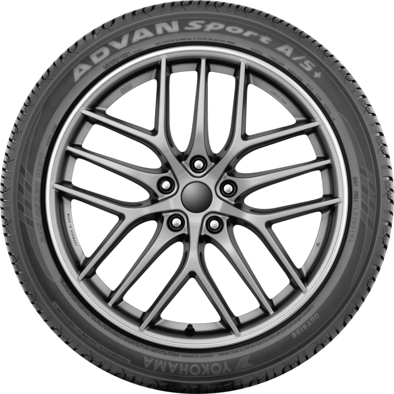 Yokohama Tire - Yokohama Advan Sport A/S+ Tire - 235/40R18 95Y - Demon Performance