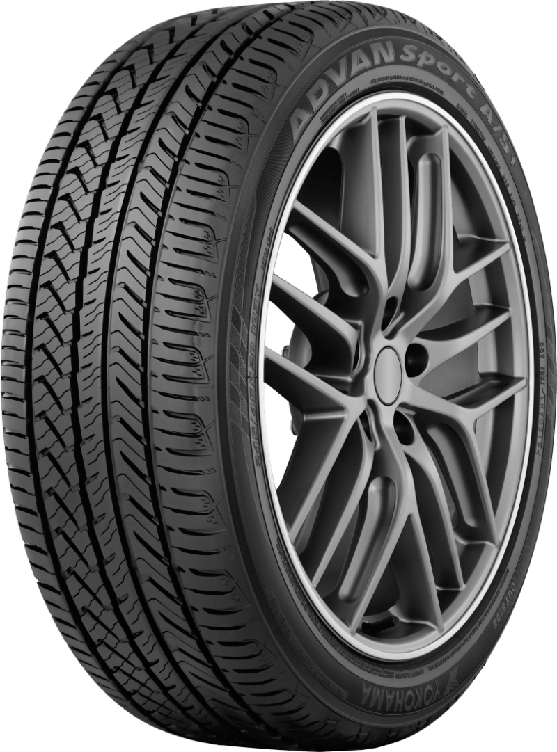 Yokohama Tire - Yokohama Advan Sport A/S+ Tire - 235/40R18 95Y - Demon Performance