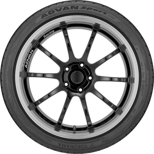 Yokohama Tire - Yokohama Advan Sport V105 Tire - 245/35ZR20 95Y - Demon Performance