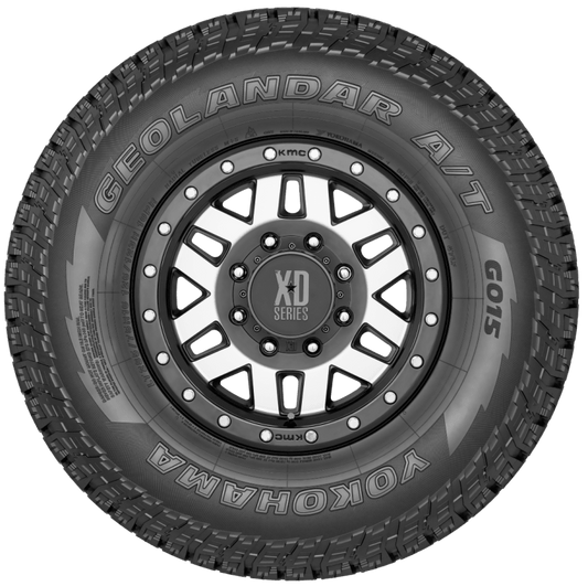 Yokohama Tire - Yokohama Geolandar A/T G015 Tire - LT265/70R17 121/118S - Demon Performance