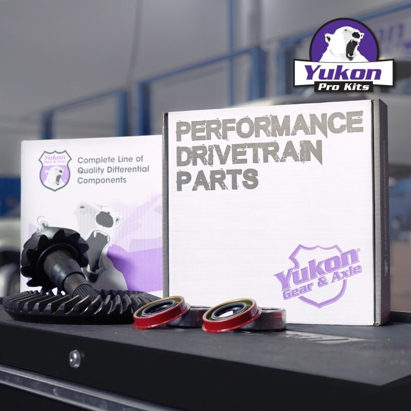 Yukon Gear & Axle - Yukon 9.25in CHY 3.55 Rear Ring & Pinion Install Kit 1.705in Axle Bearings and Seal - Demon Performance