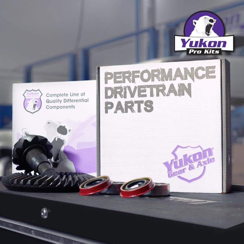 Yukon Gear & Axle - Yukon 9.25in CHY 3.91 Rear Ring & Pinion Install Kit 1.705in Axle Bearings and Seal - Demon Performance